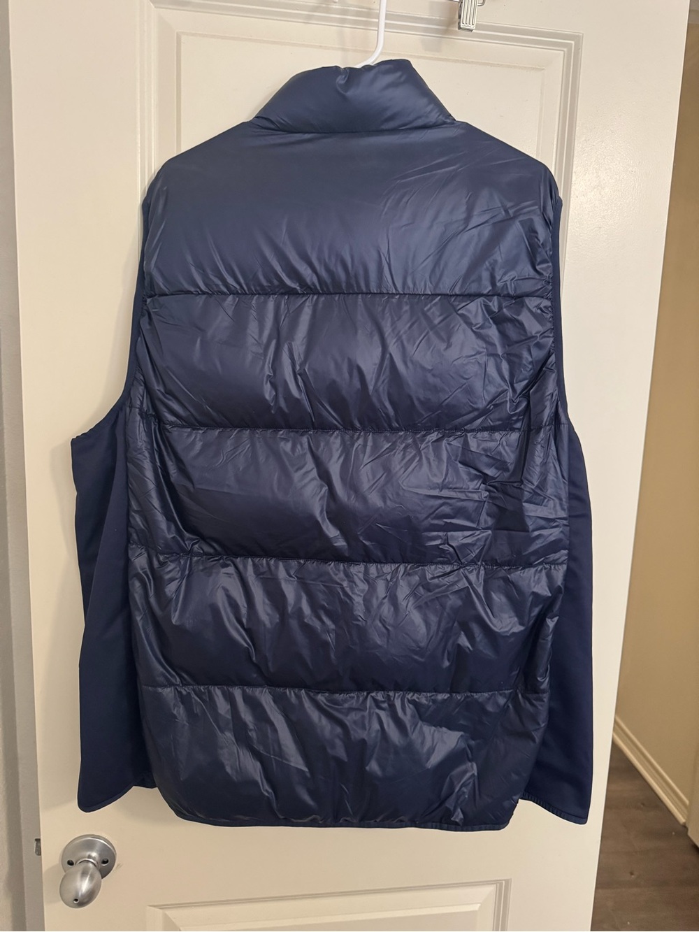 Fabletics Navy Packable Puffer Vest - Picture 4 of 5